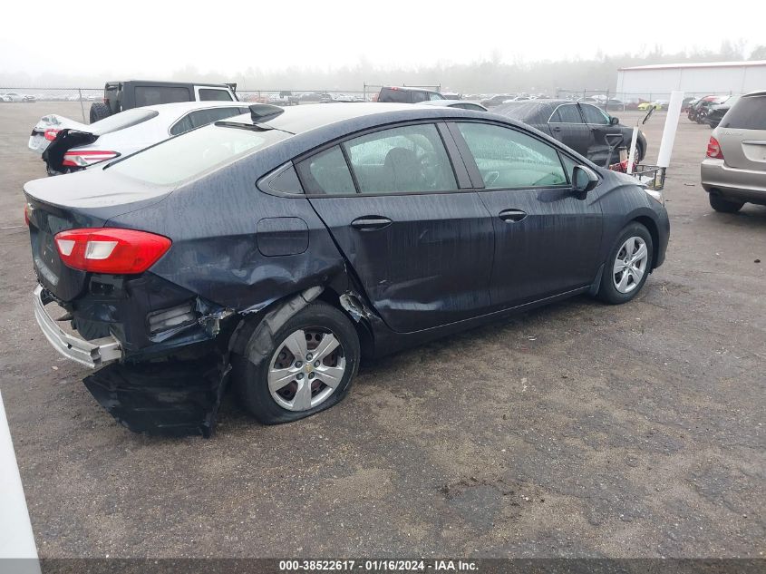 2016 CHEVROLET CRUZE LS - 1G1BC5SM5G7247957