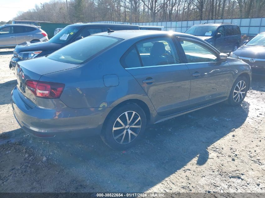 2017 VOLKSWAGEN JETTA 1.4T SE - 3VWDB7AJ3HM212019
