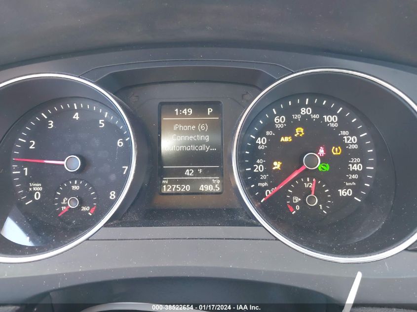 2017 VOLKSWAGEN JETTA 1.4T SE - 3VWDB7AJ3HM212019