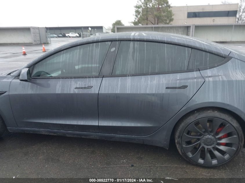 2022 TESLA MODEL 3 - 5YJ3E1ECXNF236557