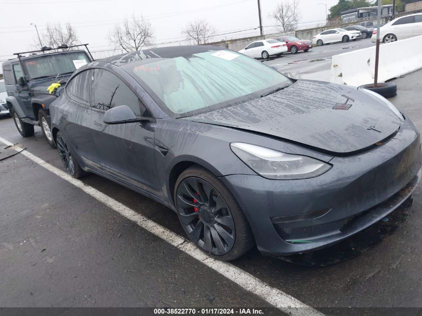 2022 TESLA MODEL 3 - 5YJ3E1ECXNF236557