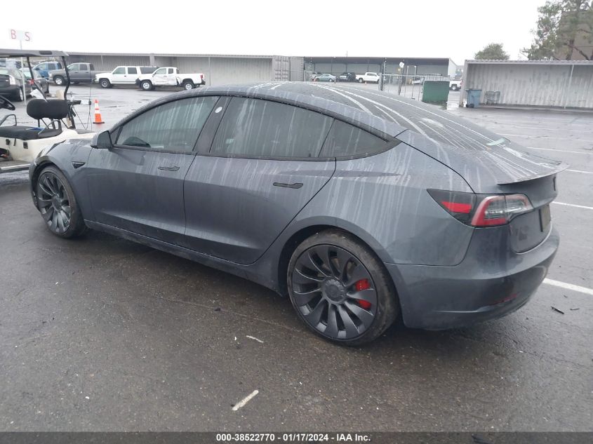 2022 TESLA MODEL 3 - 5YJ3E1ECXNF236557