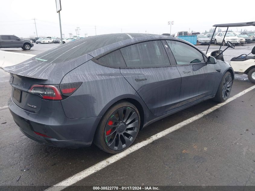 2022 TESLA MODEL 3 - 5YJ3E1ECXNF236557