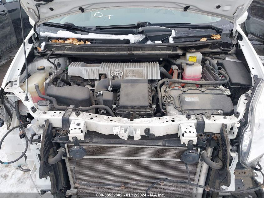 2013 TOYOTA PRIUS TWO - JTDKN3DU2D0353368