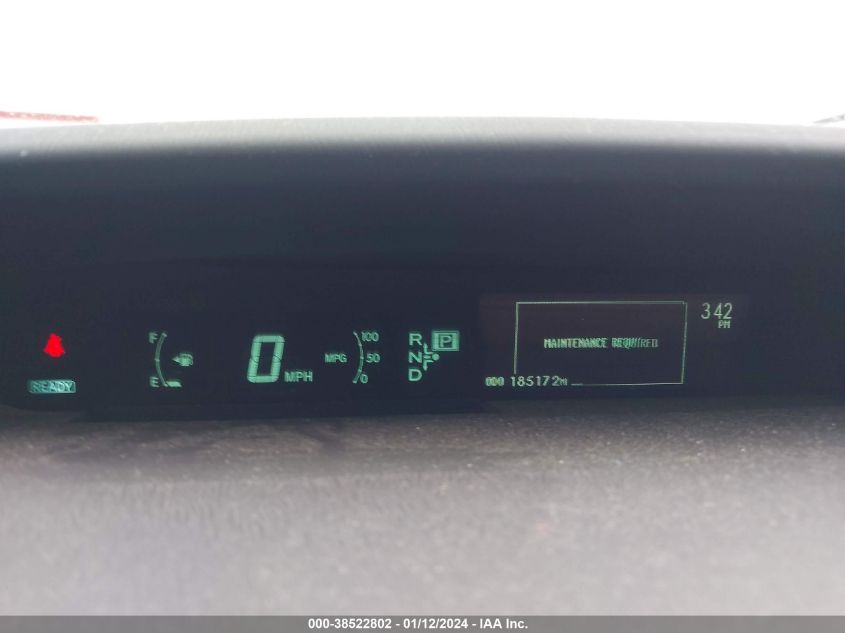 2013 TOYOTA PRIUS TWO - JTDKN3DU2D0353368