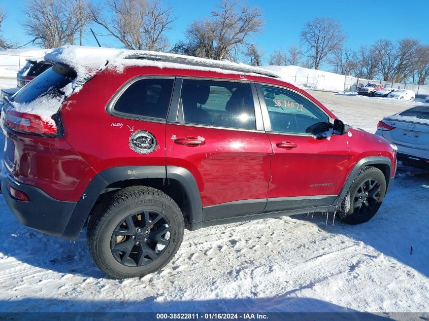 2015 JEEP CHEROKEE TRAILHAWK - 1C4PJMBS9FW654759