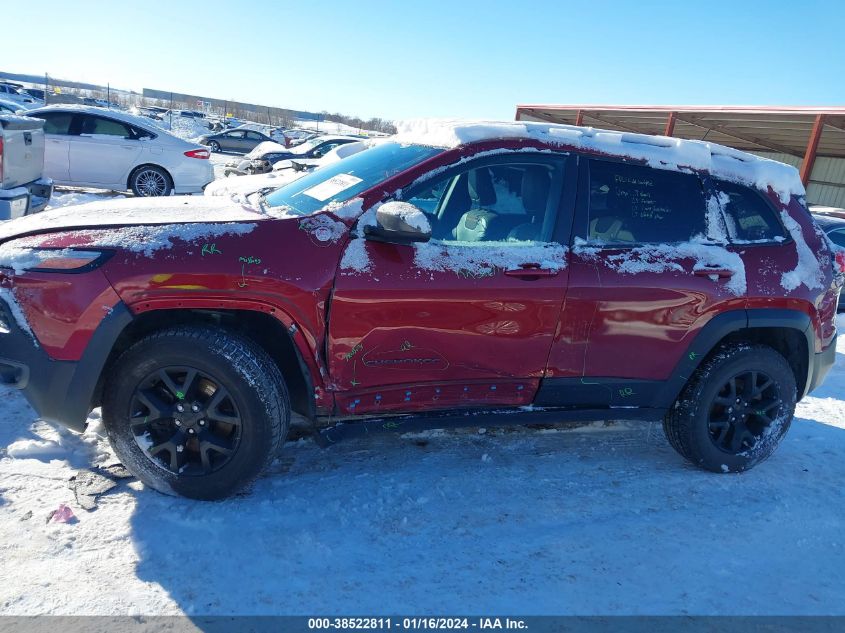 2015 JEEP CHEROKEE TRAILHAWK - 1C4PJMBS9FW654759
