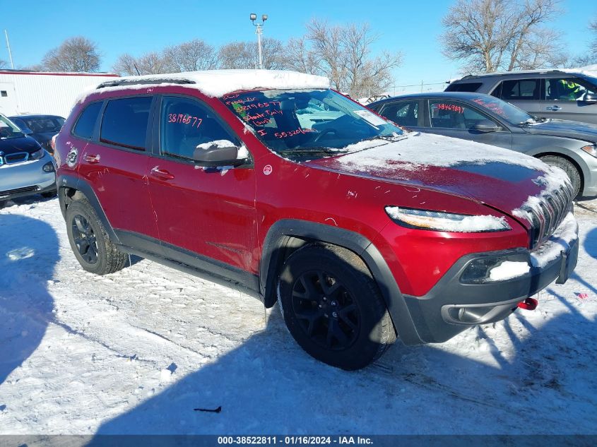 2015 JEEP CHEROKEE TRAILHAWK - 1C4PJMBS9FW654759