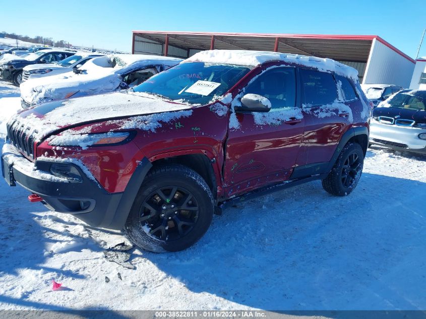 2015 JEEP CHEROKEE TRAILHAWK - 1C4PJMBS9FW654759