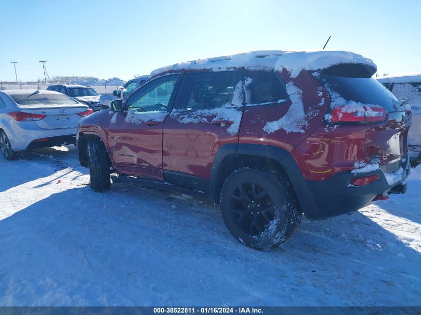 2015 JEEP CHEROKEE TRAILHAWK - 1C4PJMBS9FW654759