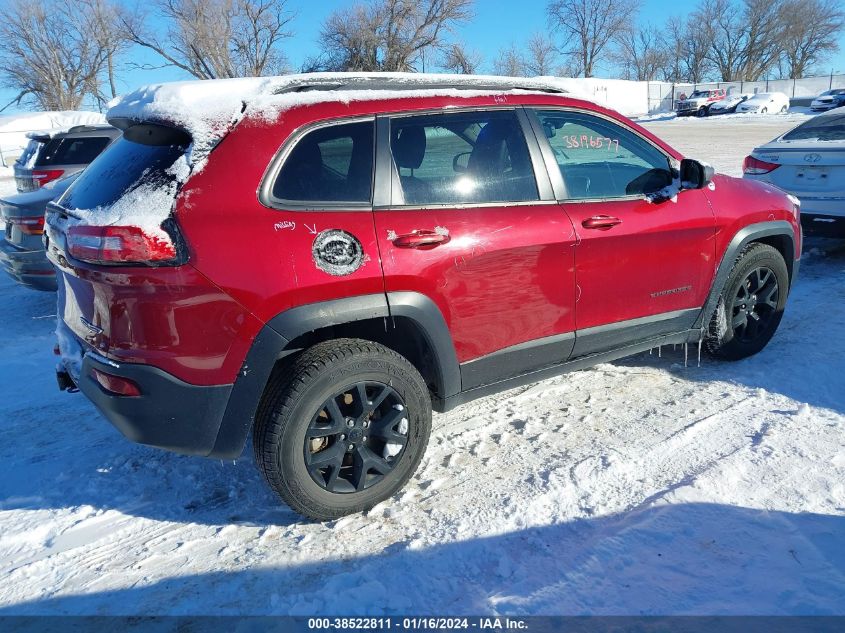 2015 JEEP CHEROKEE TRAILHAWK - 1C4PJMBS9FW654759