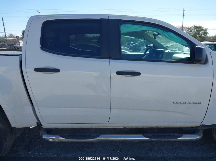2021 CHEVROLET COLORADO - 1GCGSBEA3M1275304