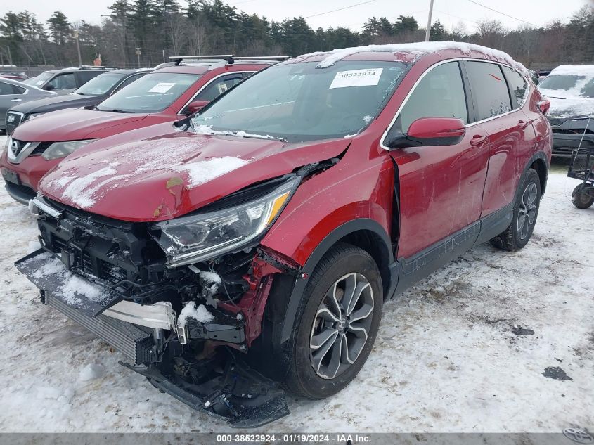 2022 HONDA CR-V AWD EX - 7FARW2H54NE009735