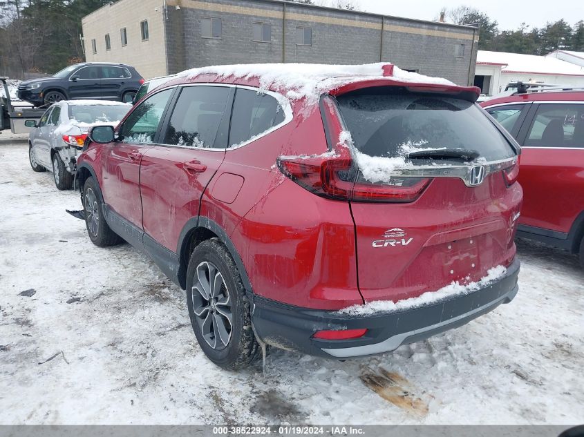 2022 HONDA CR-V AWD EX - 7FARW2H54NE009735