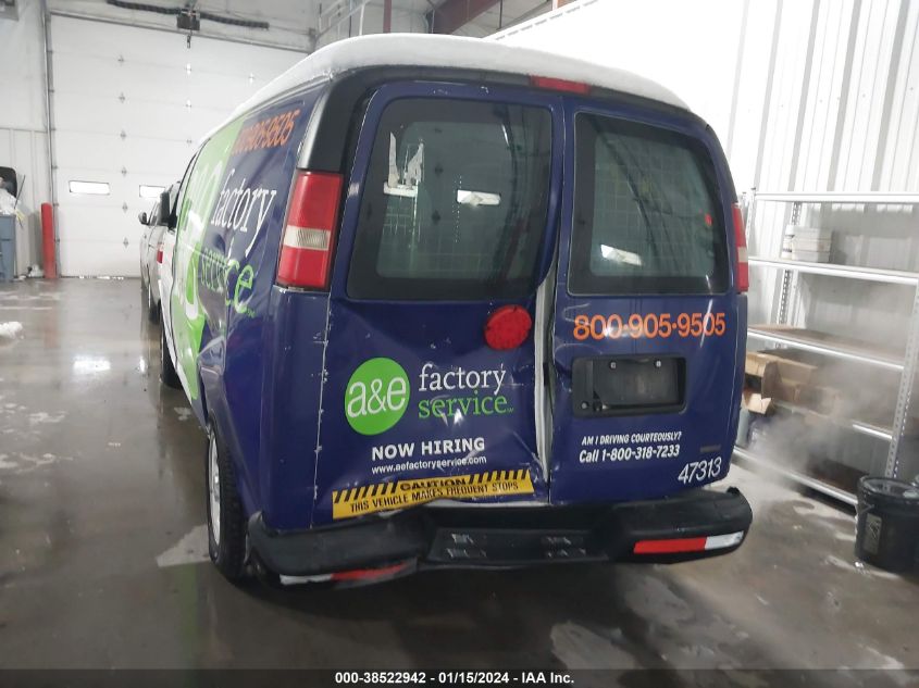 2014 CHEVROLET EXPRESS 1500 WORK VAN - 1GCSGAFX4E1153769