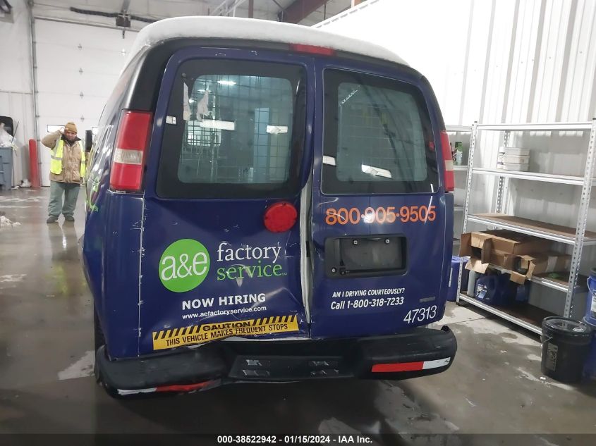2014 CHEVROLET EXPRESS 1500 WORK VAN - 1GCSGAFX4E1153769