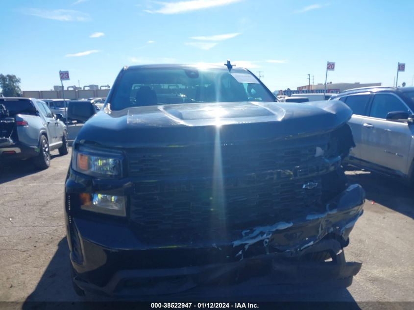 2022 CHEVROLET SILVERADO LTD K1500 CUSTOM 3GCPYBEK2NG16138