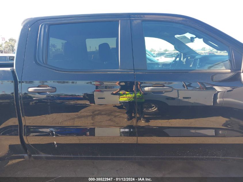 2022 CHEVROLET SILVERADO LTD K1500 CUSTOM 3GCPYBEK2NG16138