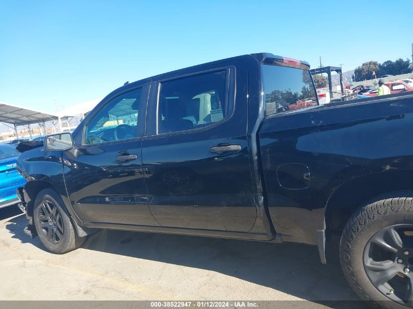2022 CHEVROLET SILVERADO LTD K1500 CUSTOM 3GCPYBEK2NG16138