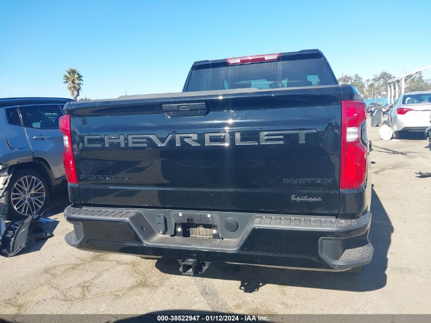 2022 CHEVROLET SILVERADO LTD K1500 CUSTOM 3GCPYBEK2NG16138