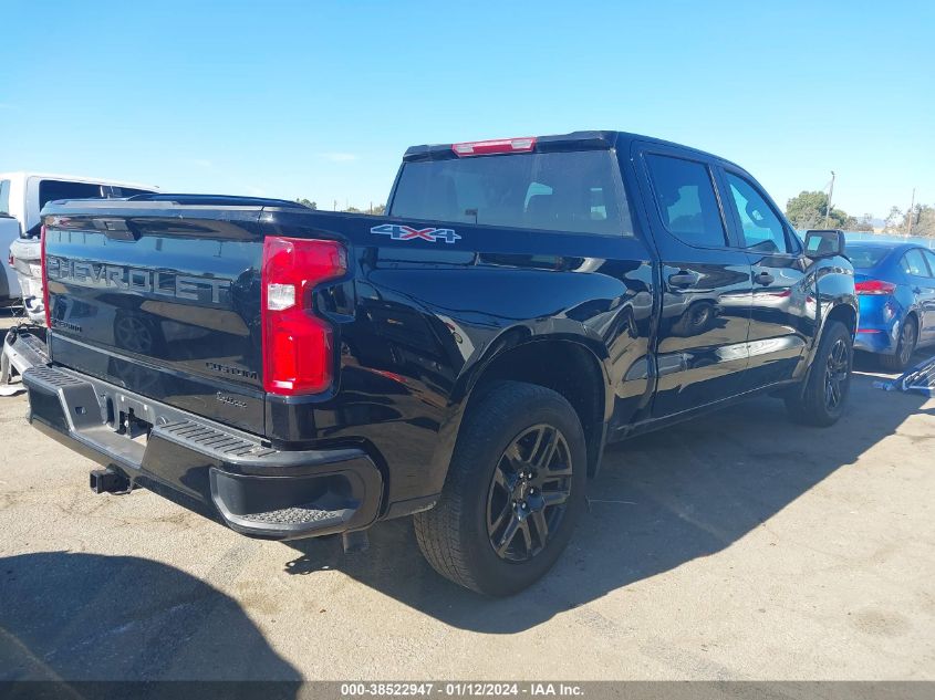 2022 CHEVROLET SILVERADO LTD K1500 CUSTOM 3GCPYBEK2NG16138