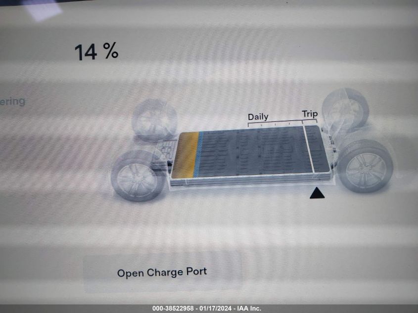 2014 TESLA MODEL S - 5YJSA1H22EFP62630
