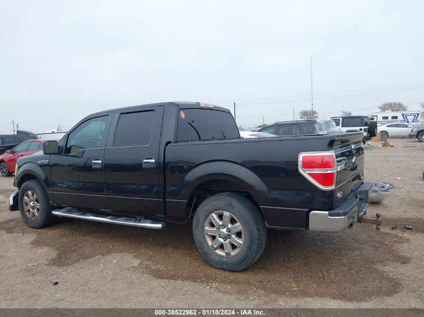 2013 FORD F-150 XLT - 1FTFW1CF5DKE65401