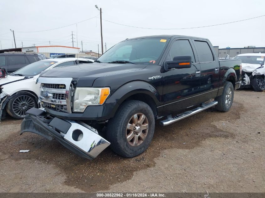 2013 FORD F-150 XLT - 1FTFW1CF5DKE65401