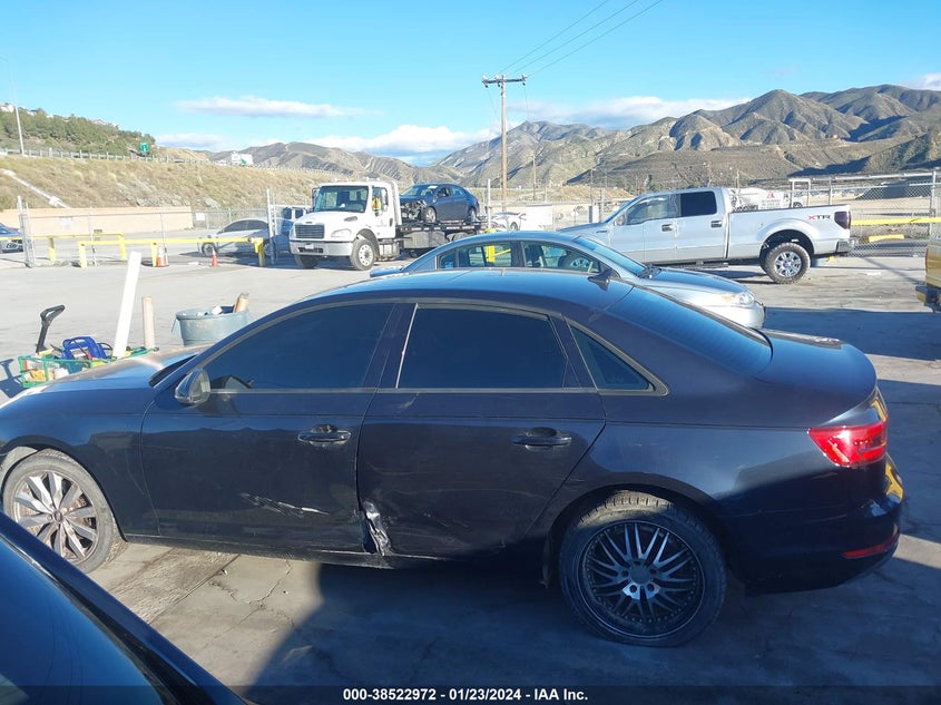 VIN WAUGMAF42HN046069 2017 AUDI A4 ULTRA PREMIUM