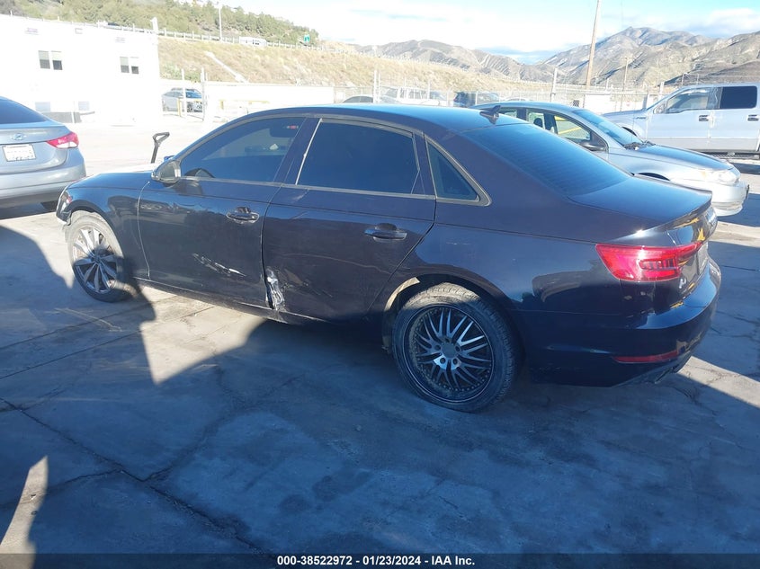 VIN WAUGMAF42HN046069 2017 AUDI A4 ULTRA PREMIUM