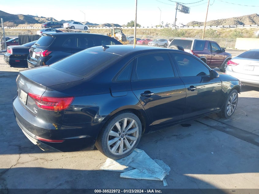 VIN WAUGMAF42HN046069 2017 AUDI A4 ULTRA PREMIUM