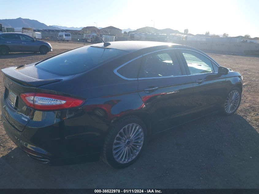 2016 FORD FUSION TITANIUM - 3FA6P0K91GR399874