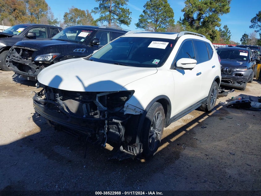 VIN 5N1AT2MT0HC808446 2017 NISSAN ROGUE SL