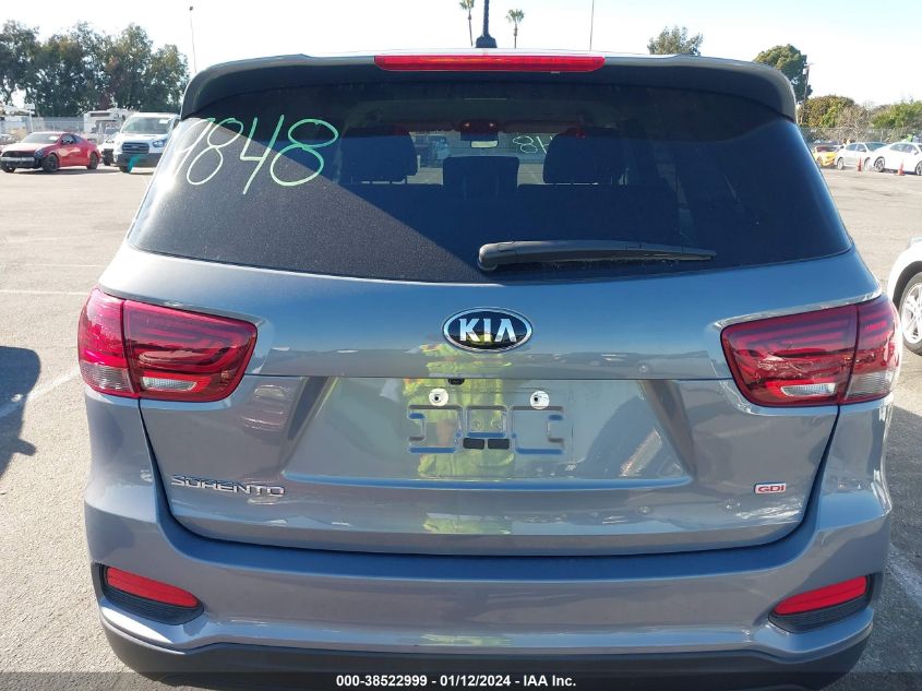 2020 KIA SORENTO 2.4L LX - 5XYPG4A36LG691916