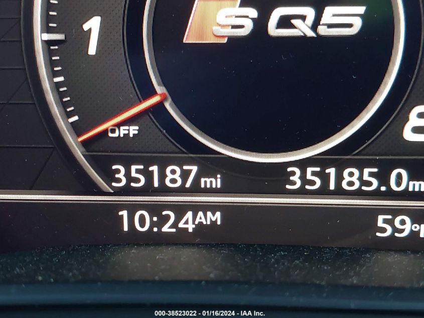 2020 AUDI SQ5 PREMIUM PLUS TFSI QUATTRO TIPTRONIC WA1B4AFYXL2101095