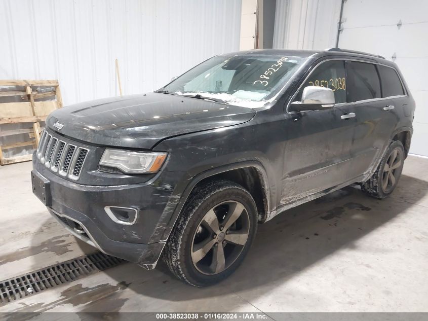 2014 JEEP GRAND CHEROKEE OVERLAND - 1C4RJFCT4EC183101