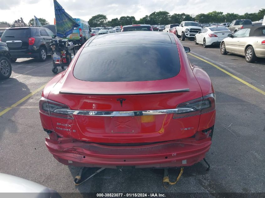 2014 TESLA MODEL S P85D - 5YJSA1H29EFP65007
