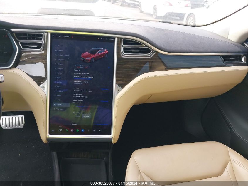 2014 TESLA MODEL S P85D - 5YJSA1H29EFP65007
