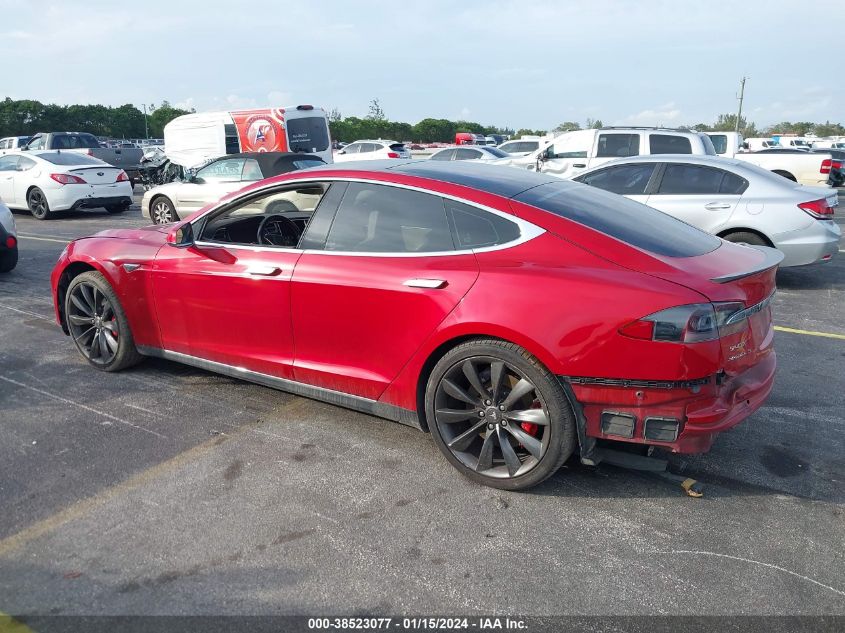 2014 TESLA MODEL S P85D - 5YJSA1H29EFP65007