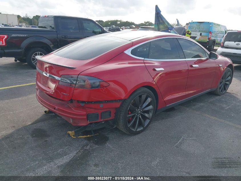 2014 TESLA MODEL S P85D - 5YJSA1H29EFP65007