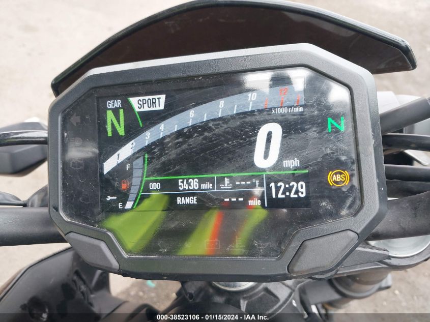 2023 KAWASAKI ZR900 F - ML5ZRDF1XPDA61585
