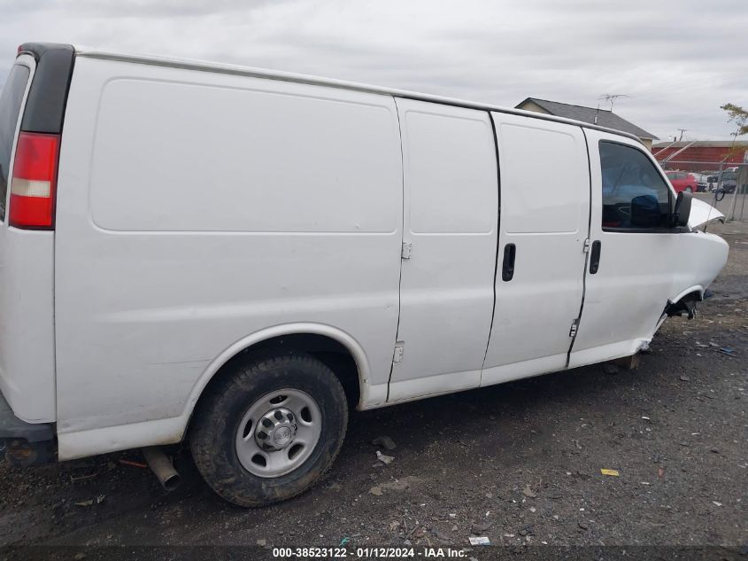 2014 CHEVROLET EXPRESS 2500 WORK VAN 1GCWGFFA1E1180812