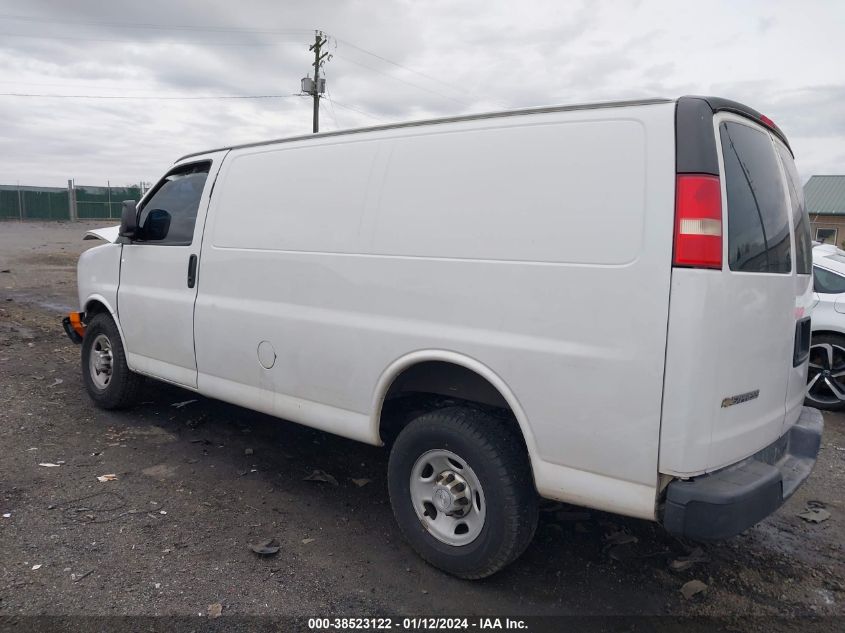 2014 CHEVROLET EXPRESS 2500 WORK VAN 1GCWGFFA1E1180812