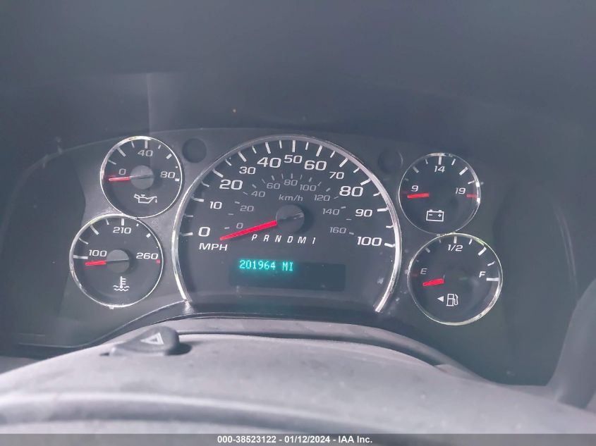 2014 CHEVROLET EXPRESS 2500 WORK VAN 1GCWGFFA1E1180812