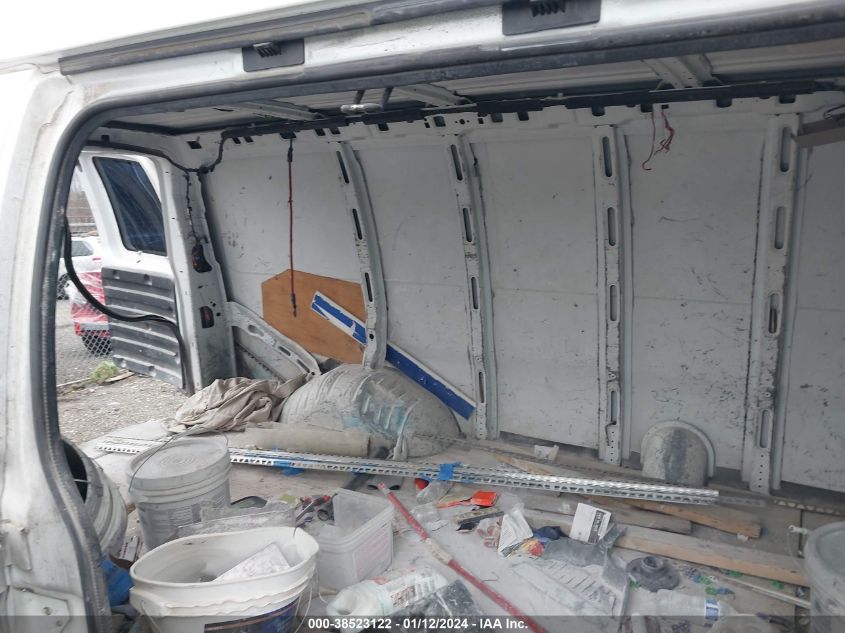 2014 CHEVROLET EXPRESS 2500 WORK VAN 1GCWGFFA1E1180812