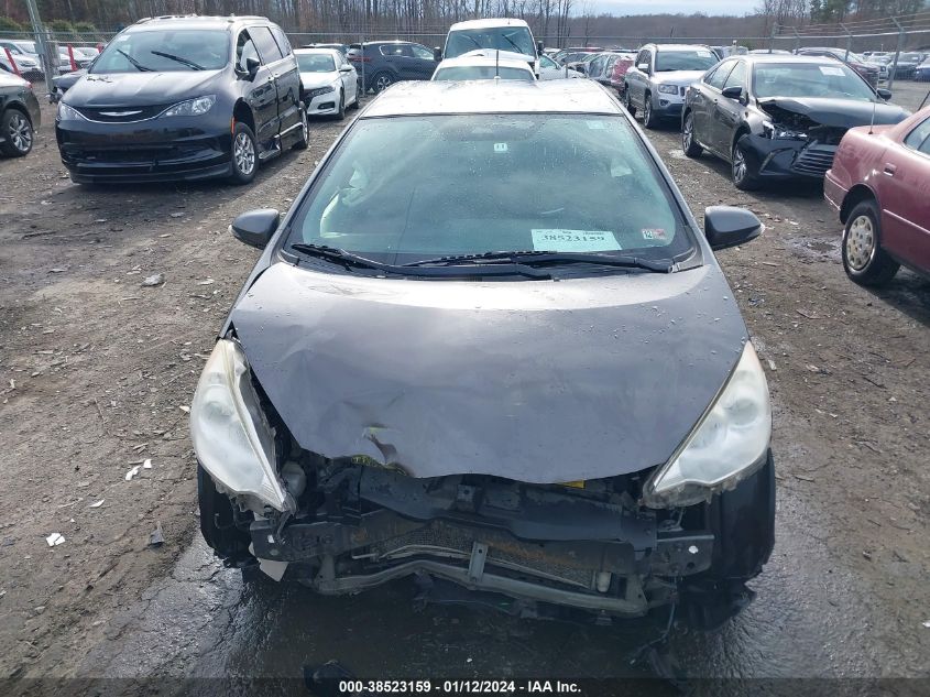 2013 TOYOTA PRIUS C TWO - JTDKDTB35D1533225