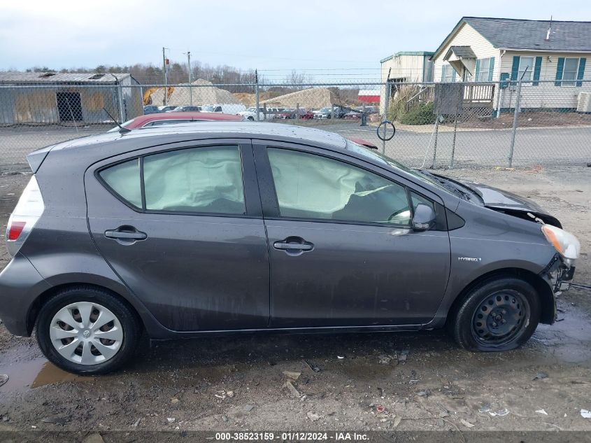2013 TOYOTA PRIUS C TWO - JTDKDTB35D1533225