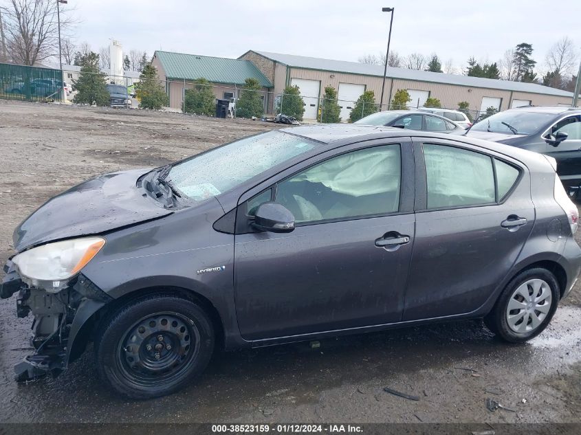 2013 TOYOTA PRIUS C TWO - JTDKDTB35D1533225