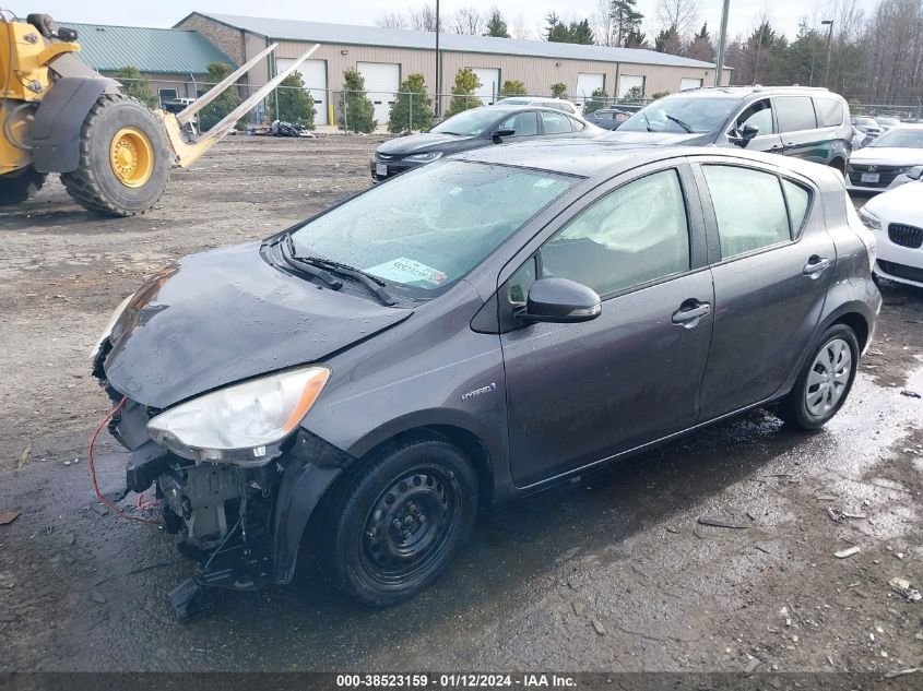 2013 TOYOTA PRIUS C TWO - JTDKDTB35D1533225