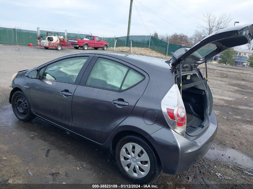 2013 TOYOTA PRIUS C TWO - JTDKDTB35D1533225